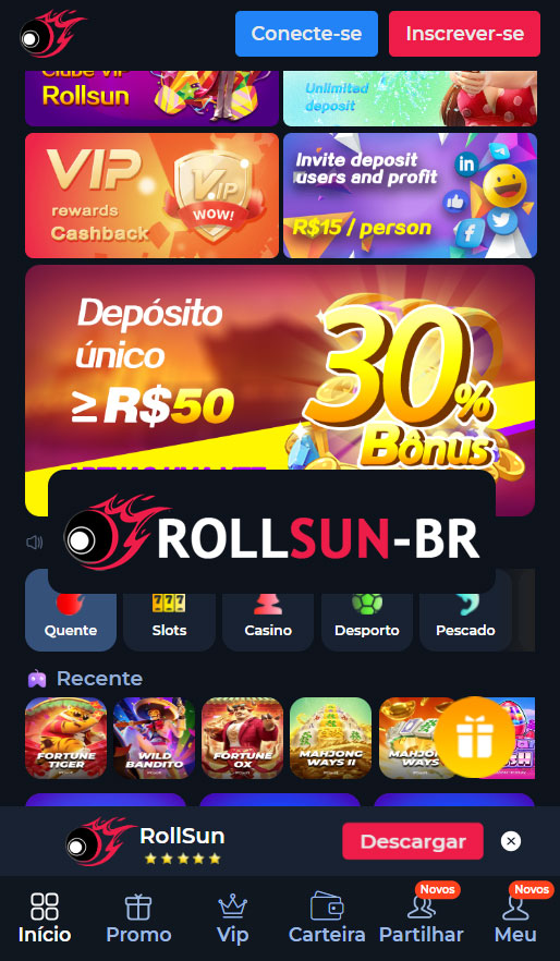 Rollsun Sports Bônus de Cassino